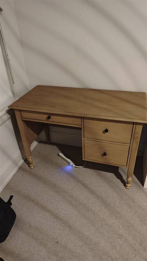 Wooden writing desk